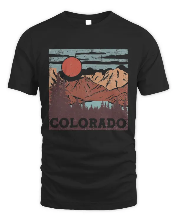 Colorado Tee, Colorado Graphic Tee, Rocky Mountains, Colorado, Boho Tee, Vintage Tee