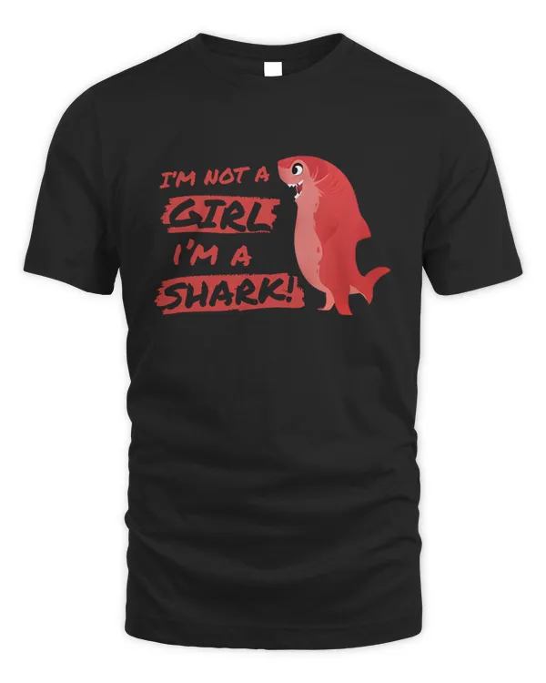 I'm Not A Girl I'm A Shark Nimona Shirt