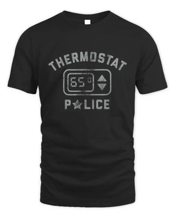 Funny Fathers Day Gift, Thermostat Police, Dad To Be Gift, Funny Shirt For Dad, Dad Jokes, Father's Day, Don't Touch The Thermostat
