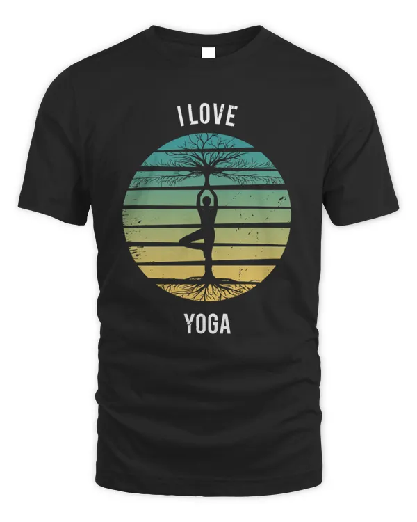 I love yoga funny Namaste quote balance11176 T-Shirt