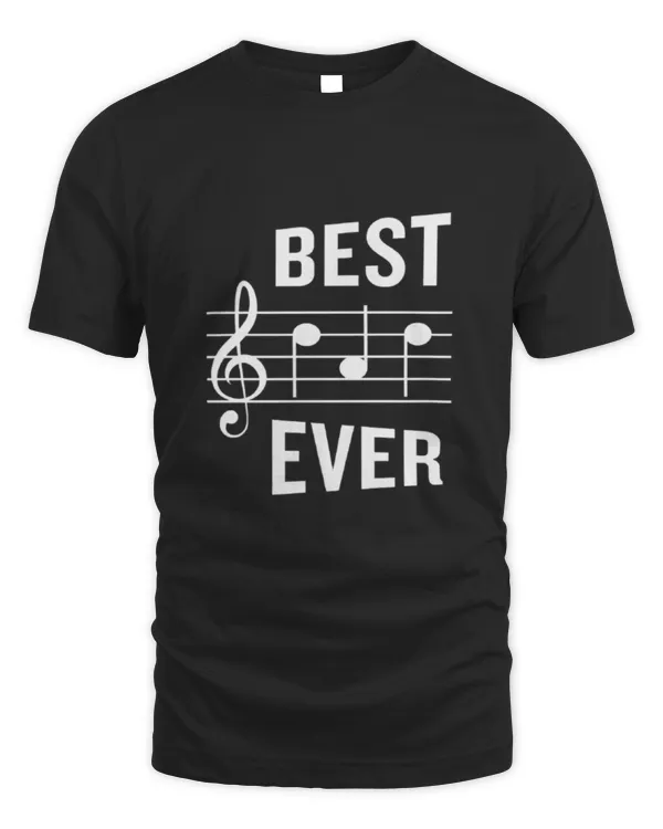Best Dad Ever music note7863 T-Shirt