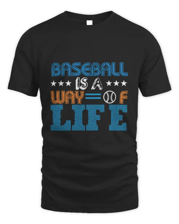 BASEBALL IS A WAY OF LIFE Baseball Shirts, Custom Baseball Shirt,Baseball Mom Shirt,Baseball Mama,Personalized Baseball Gifts,Baseball Team Shirt