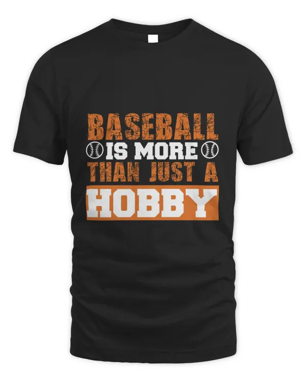 BASEBALL IS MORE THEN JUST A HOBBY Baseball Shirts, Custom Baseball Shirt,Baseball Mom Shirt,Baseball Mama,Personalized Baseball Gifts,Baseball Team Shirt