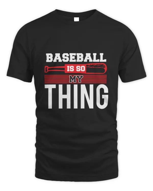 BASEBALL IS SO MY THING Baseball Shirts, Custom Baseball Shirt,Baseball Mom Shirt,Baseball Mama,Personalized Baseball Gifts,Baseball Team Shirt