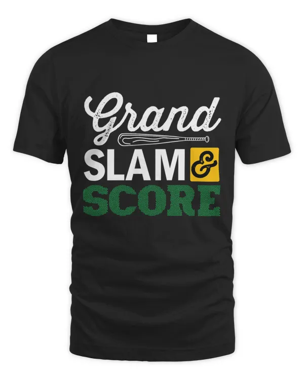 Grand Slam & Score Baseball Shirts, Custom Baseball Shirt,Baseball Mom Shirt,Baseball Mama,Personalized Baseball Gifts,Baseball Team Shirt