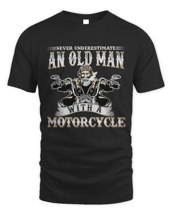 Never Underestimate an old man with a motorcycle