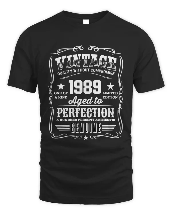 [Vintage] quality without compromise 1989 aged to perfection T-Shirt