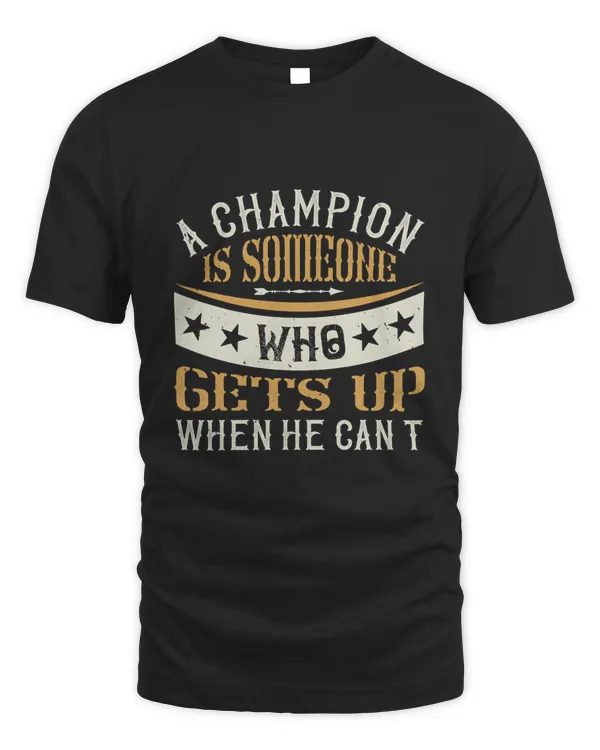 A Champion Is Someone Who Gets Up When He Can't Boxing Shirt, Guy Shirt, Boxing Shirt For Him, Boxing Skills, Gift For Him, Gifts For Men, Boxing Day