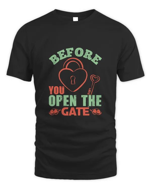 Before You Open The Gatee, Bulldog Lover Men's Shirt, Bulldog Owner Gift For Him, Bulldog Mom Women's T-shirt, Bulldog Shirt For Her, Bulldog Gifts, Bulldog Lover Gift T Shirt