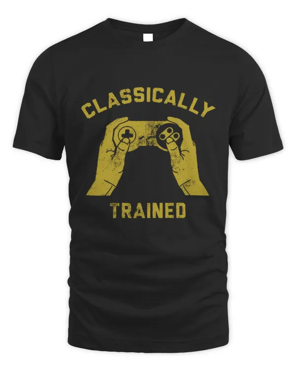 Gamer Shirt, Video Game Shirt, Gamer Gift, Nerdy Shirts, Shirts For Gamers, Funny Gaming Shirt, Classically Trained, Vintage Gaming Systems