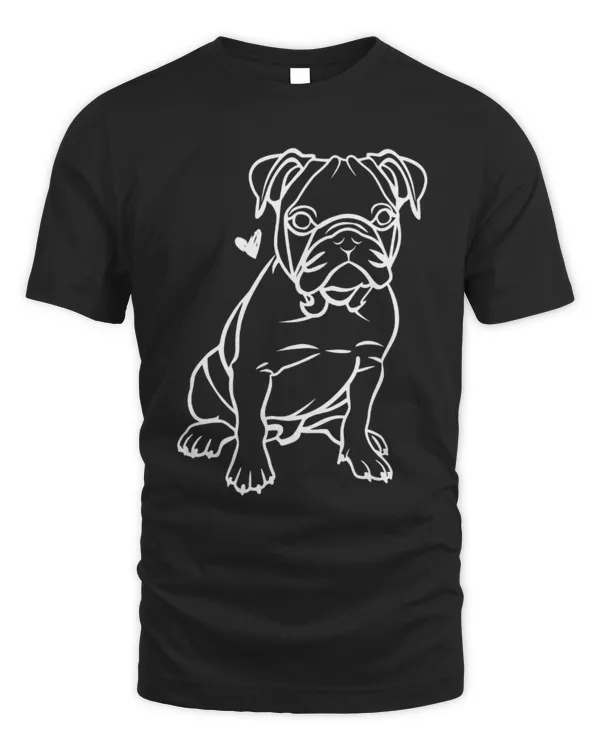 Bulldog Shirt, Gift for Bulldog Owner, Bulldog Tee, Loves Bulldogs, Unisex T-Shirt