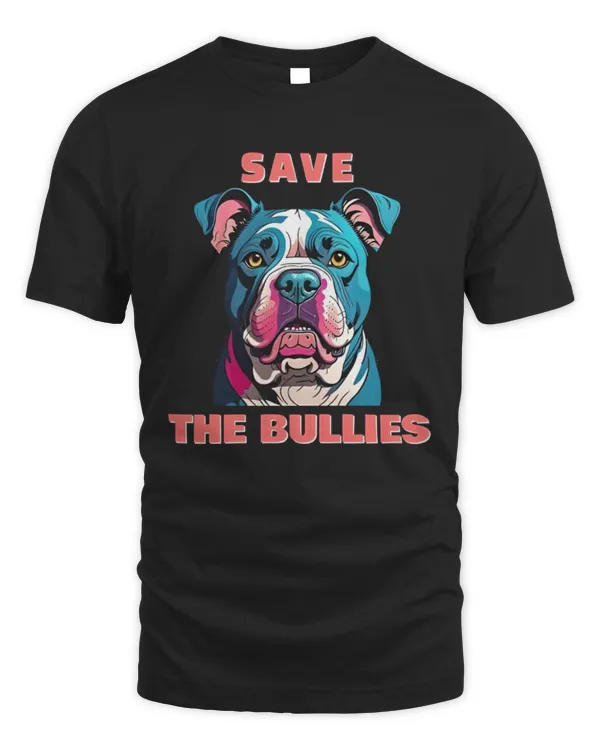 Save The Bullies XL Bully Dog T Shirt