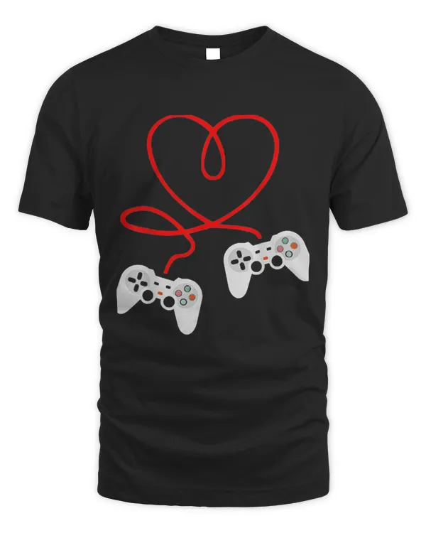 Player 1 Player 2 Gamer Gaming Matching Couple T-Shirt