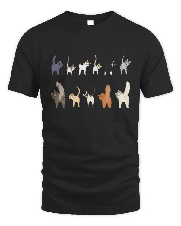 Doodle Cat Butt Theme Shirt, Cottagecore Shirt, Cat Shirt, Cottage Core, Aesthetic Shirt, Teacher Shirt, Birthday Shirt