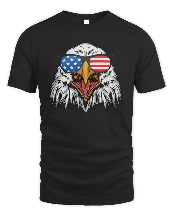 Eagles Happy 4th Of July Fitted1698 T-Shirt
