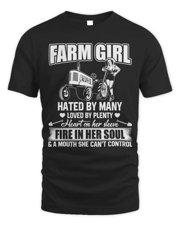 Farm Girl Hated By Many Love By Plenty Shirt