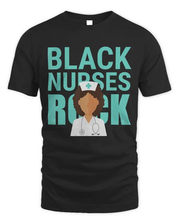 Black Nurses Rock Nursing Day Black People T-Shirt