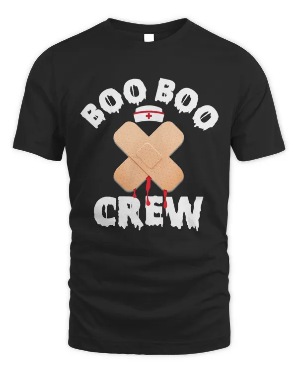 Boo Boo Crew Nurse T-shirt Gift for Halloween Christmas