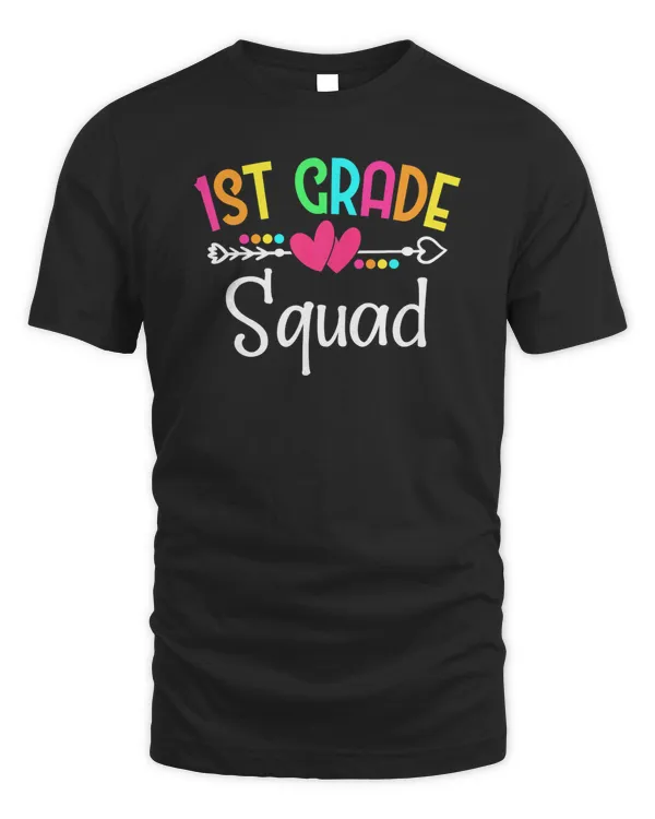 Team 1st First Grade Squad Teacher Student Back To School