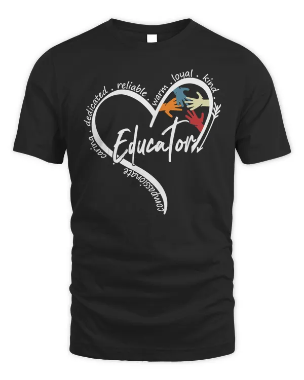 Funny Educator Graphic Tees Tops Back To School Gift3939 T-Shirt