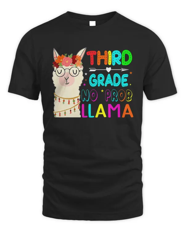 Third Grade No Prob Llama Back To School 3rd Grade Teacher