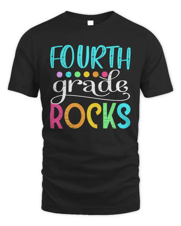 Team Fourth Grade Hello 4th Grade Rocks Back To School Funny