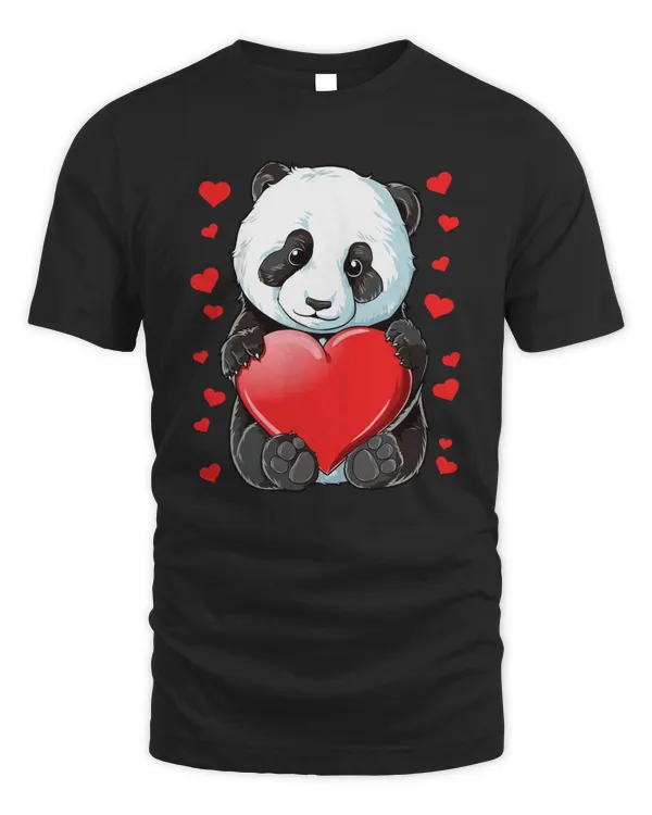 Panda Heart Valentines