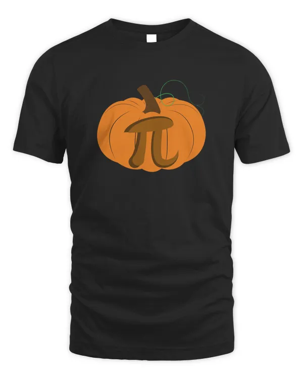 Funny Fall Thanksgiving Pumpkin Pi Math Pun Pumpkin Pie4728 T-Shirt