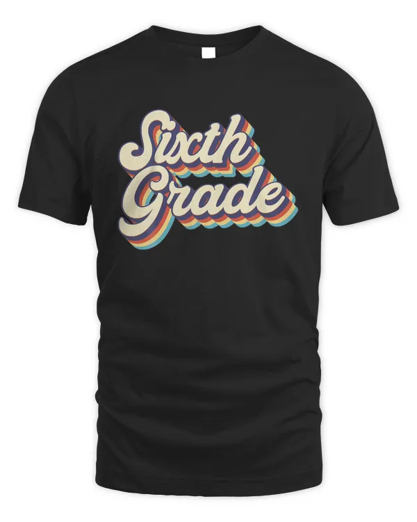 Team Sixth Grade T-Shirt 6th Grade Back To School Teacher T-Shirt