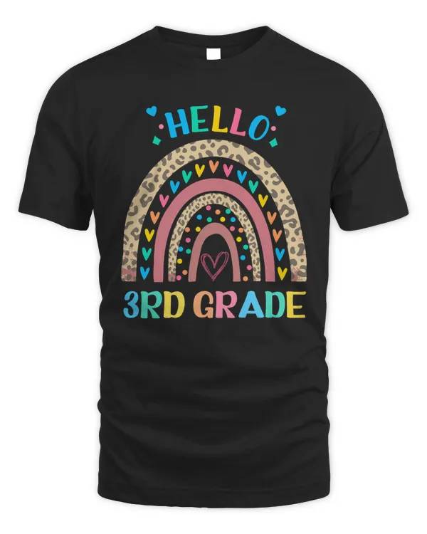 Hello Third Grade Rainbow Team Hello 3rd Grade Rocks Squad Teacher