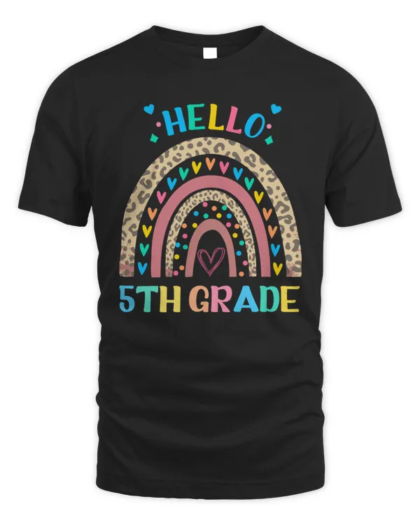 Hello Fifth Grade Rainbow Team Hello 5th Grade Rocks Squad Teacher