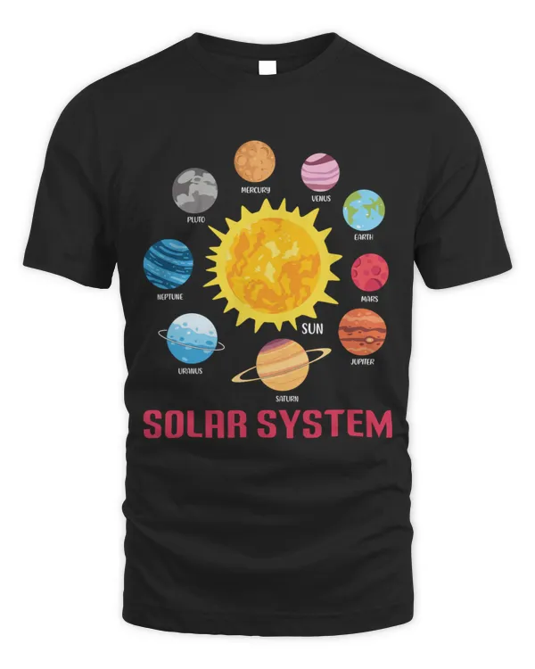 Solar System Planets Science Space Gift