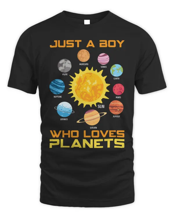 Just A Boy Who Loves Planets Science