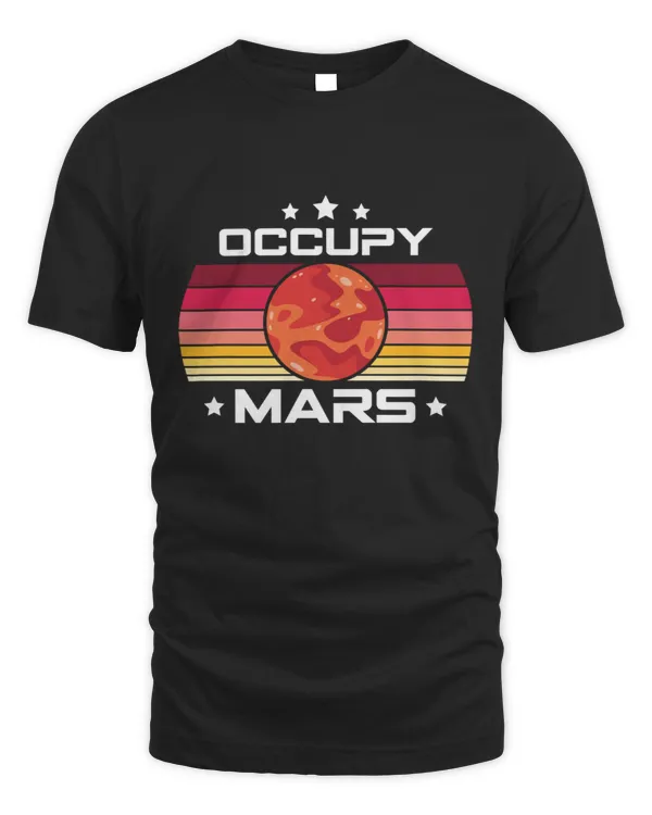 Occupy Mars Astronomy Space Vintage