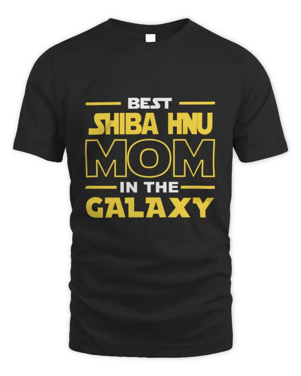 Best Shiba Inu Mom In The Galaxy Shiba Inu Mom Mothers Day Dogs Puppies Puppy Doggies Birthday Present Christmas Gift39 T-Shirt