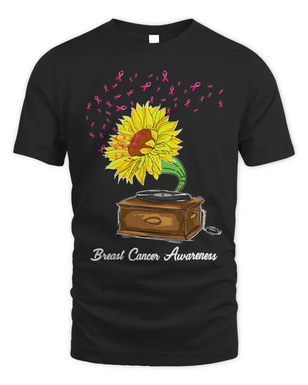 Breast Cancer Sunflower Music Box Cancer Survivor Awareness