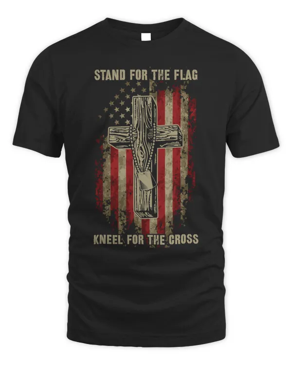 Veteran Veterans Day Stand for the flag Kneel for the cross 432 navy soldier army military