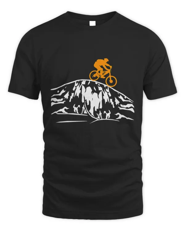MTB mountain biking BMX bike mountain bike downhill mountain winter sport bike T-Shirt