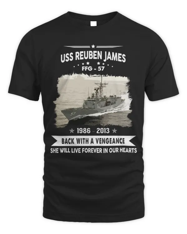 USS Reuben James FFG57 Front
