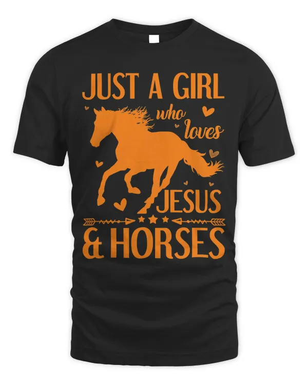 Jesus And Horses Horse For Girls Women 140