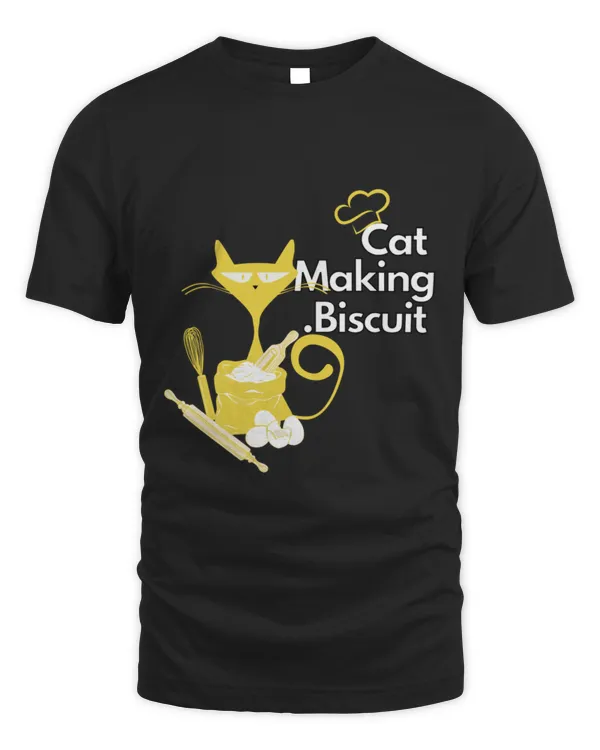 Funny cat making biscuits  T-Shirt