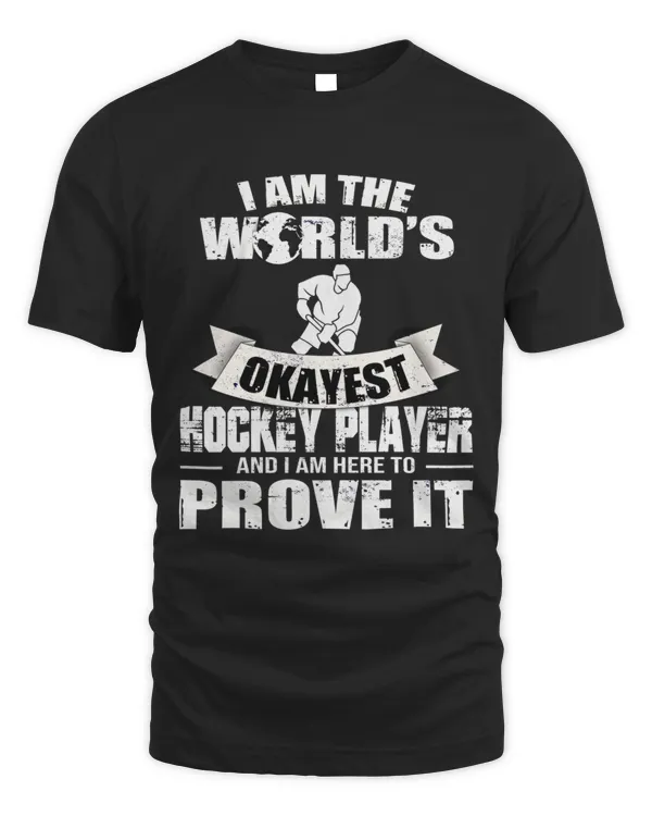 Hockey Player Goalie Indoor Sport Ice Hockey Team T-Shirt