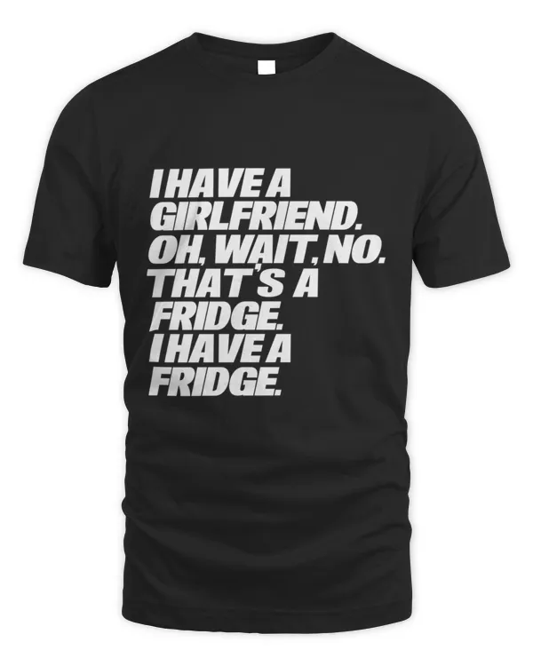 I Have A Fridge Funny Singles Gift  T-Shirt