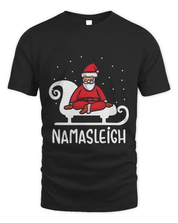 Namasleigh Yoga Funny Christmas Sweater956 T-Shirt