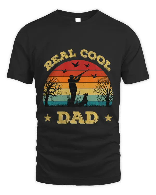 Reel Cool Dad Hunting Fathers Day Gift for Dad love Hunting  T-Shirt