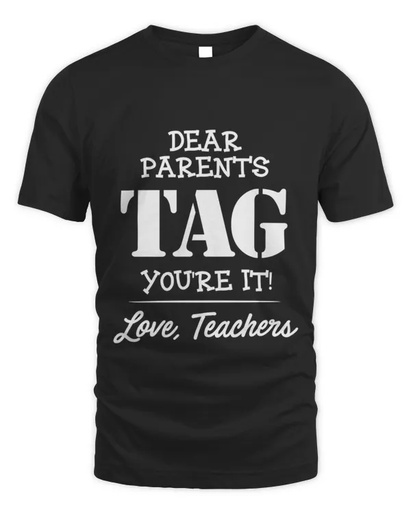 Summer Break Winter Break Teacher Appreciation Apparel Funny Educator Gift T-Shirt