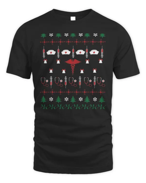 Ugly Nurse Christmas Syringe10896 T-Shirt