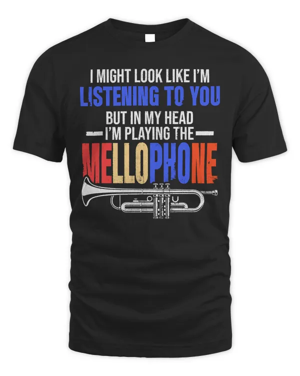 Mellophone Player Listening Mellophonist design267