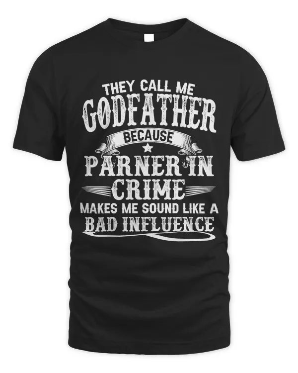Mens Godfather Shirts For Men I Have Two Titles Dad And Godfather