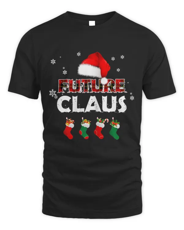 Future Claus Santa Funny Christmas Nurse Pajama T-shirt